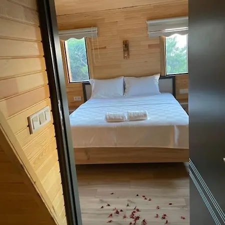 Doganin Icinde Lueks Jakuzili Balayi Bungalovu Dağ evi